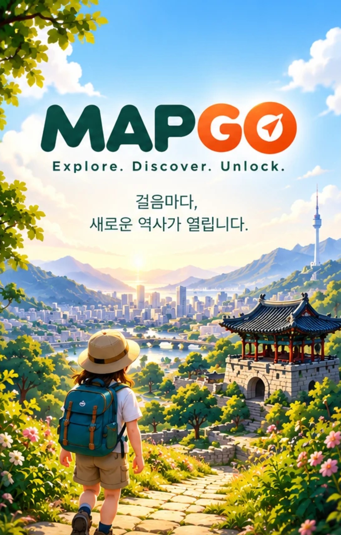 맵고 MAPGO · 걸음마다, 새로운 역사가 열립니다
